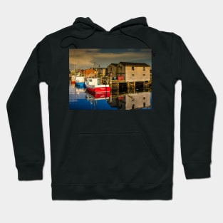 Calm Water at Peggys Cove 05 Hoodie